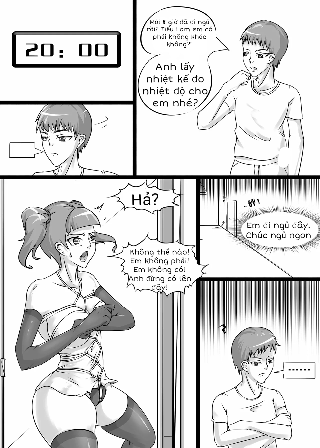 HentaiVN.net - Ảnh 3 - Em gái tôi chơi SM bị lỗi rồi ư - 1