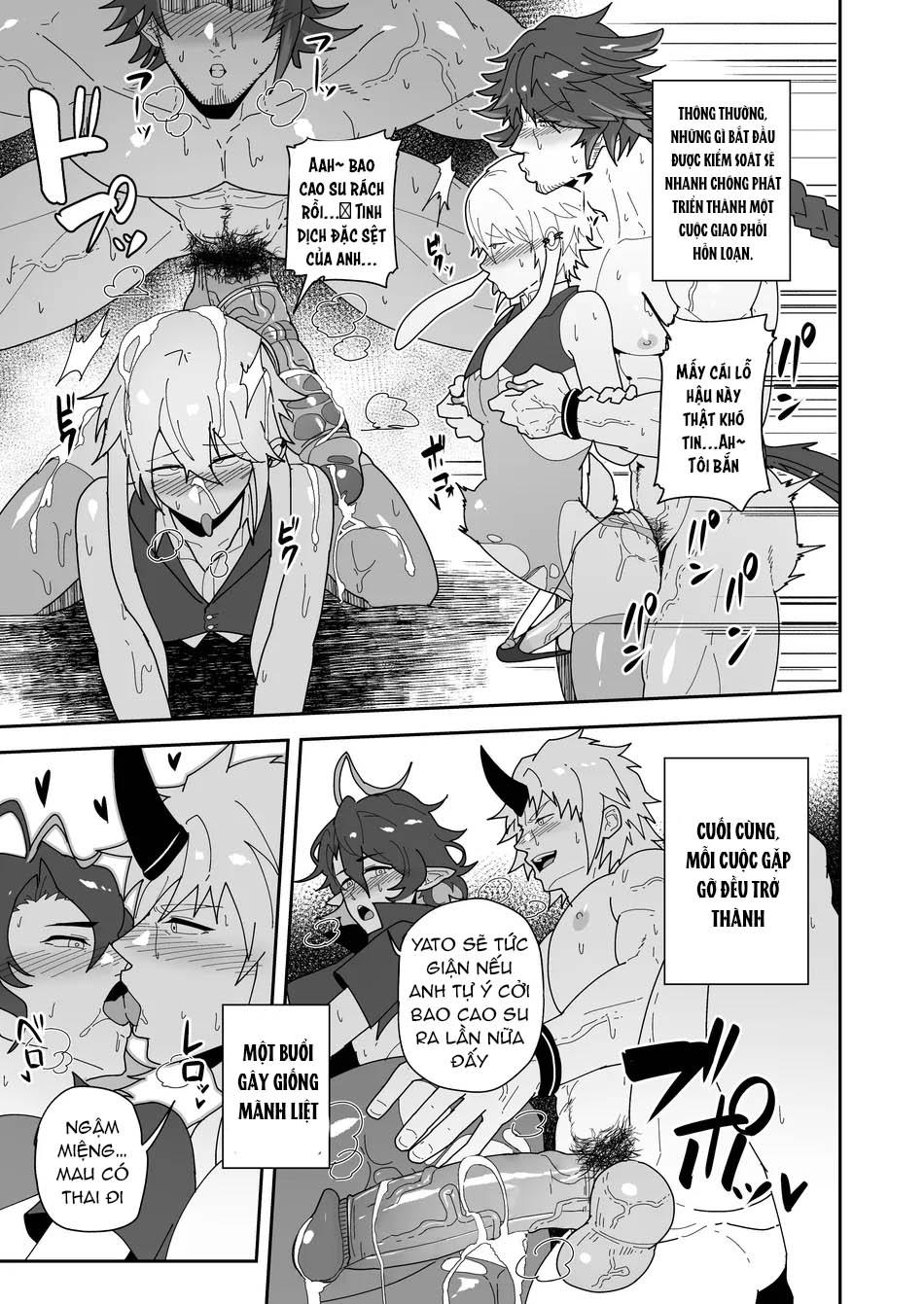 HentaiVN.net - Ảnh 12 - Kí túc xá B801 - Oneshot