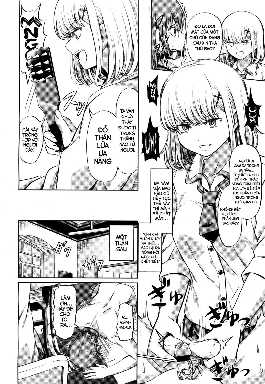 HentaiVN.net - Ảnh 15 - Shihai No Gakusha - Chap 1