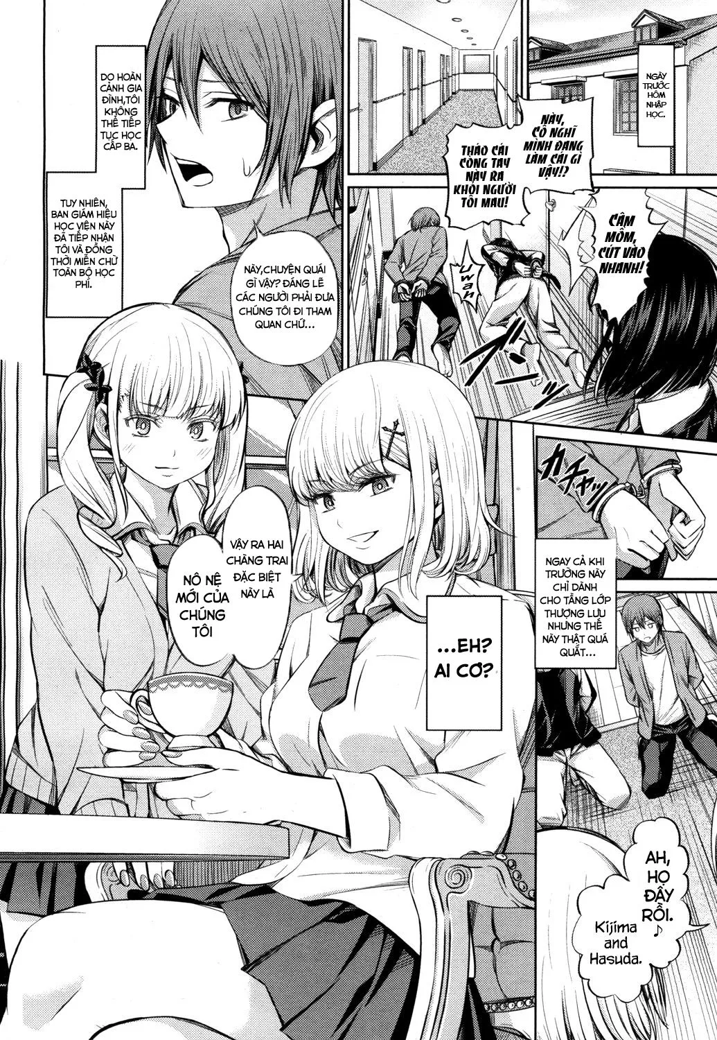 HentaiVN.net - Ảnh 3 - Shihai No Gakusha - Chap 1