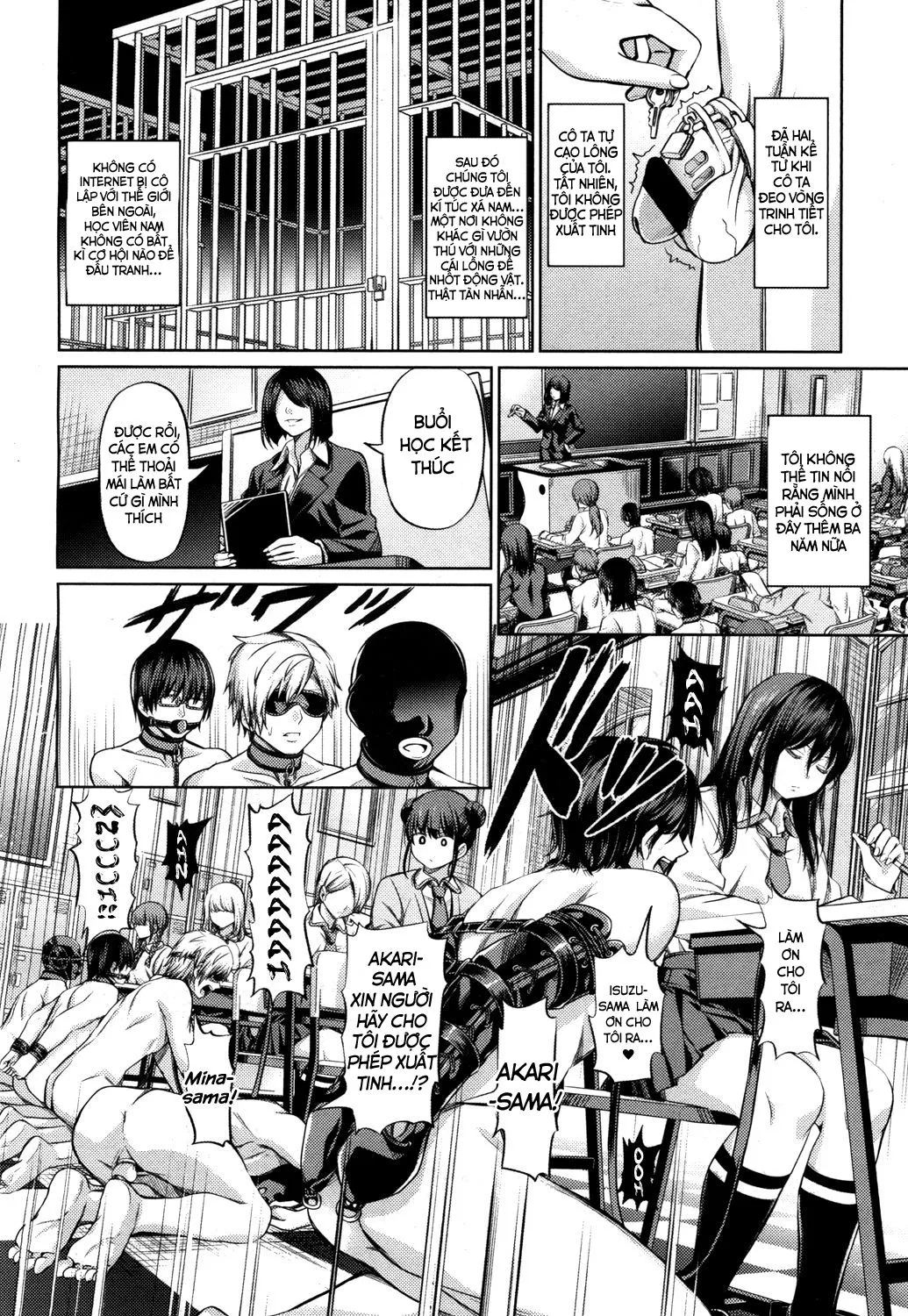 HentaiVN.net - Ảnh 7 - Shihai No Gakusha - Chap 1