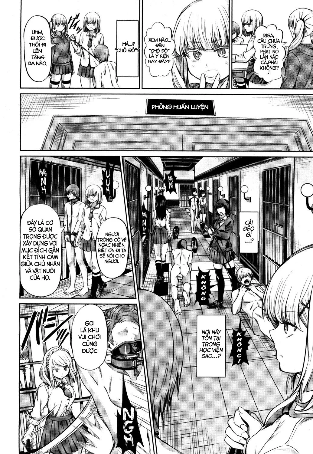 HentaiVN.net - Ảnh 9 - Shihai No Gakusha - Chap 1