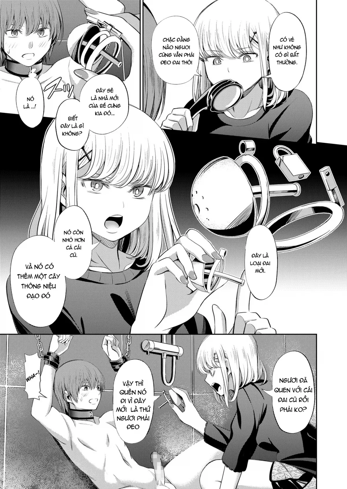 HentaiVN.net - Ảnh 15 - Shihai No Gakusha - Chap 2.1