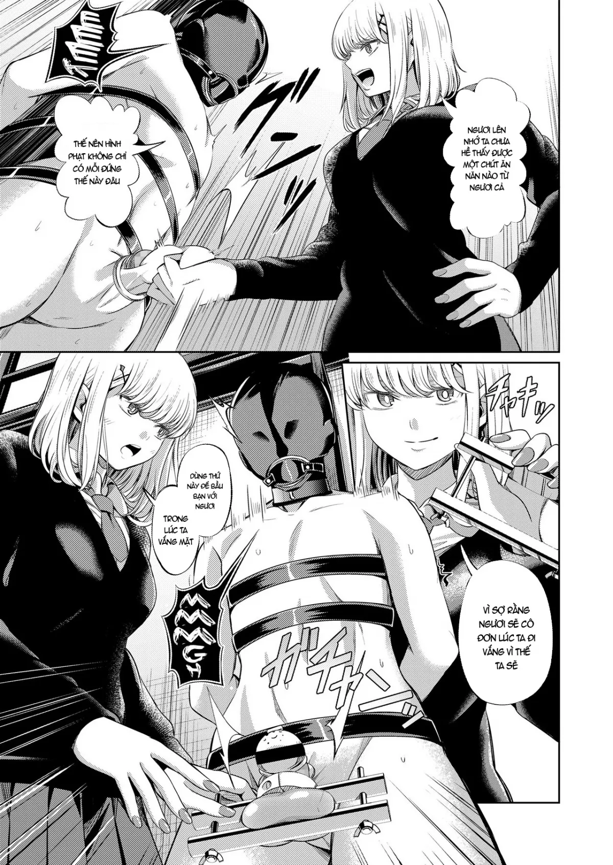 HentaiVN.net - Ảnh 12 - Shihai No Gakusha - Chap 2.2: End