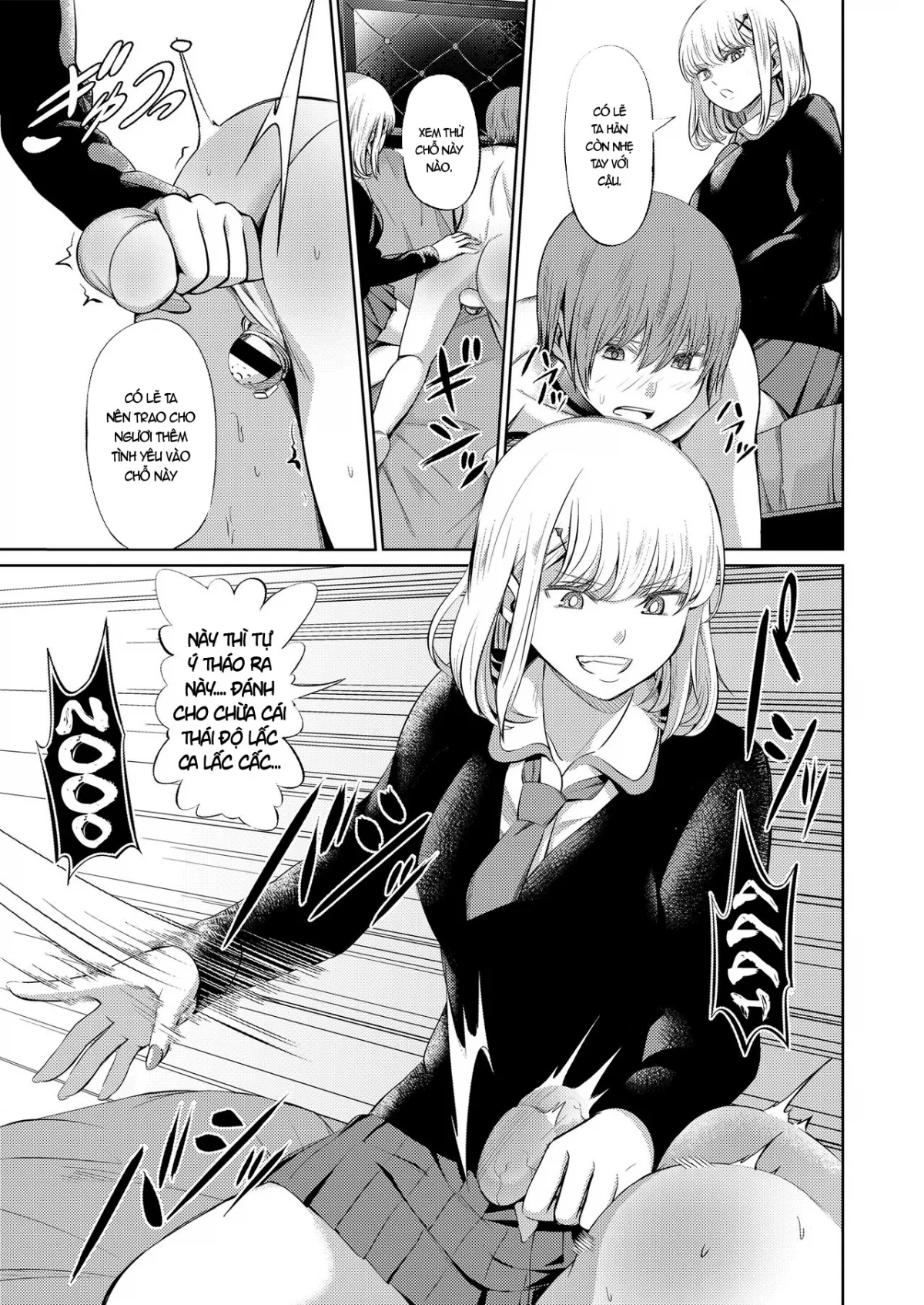 HentaiVN.net - Ảnh 20 - Shihai No Gakusha - Chap 2.2: End