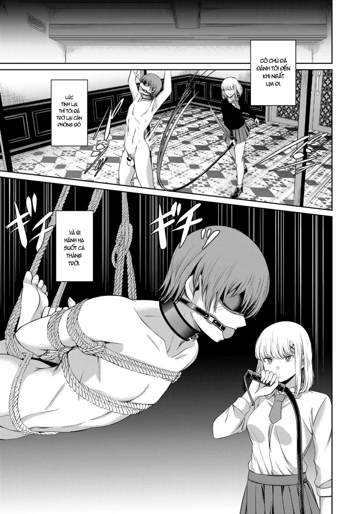 HentaiVN.net - Ảnh 22 - Shihai No Gakusha - Chap 2.2: End