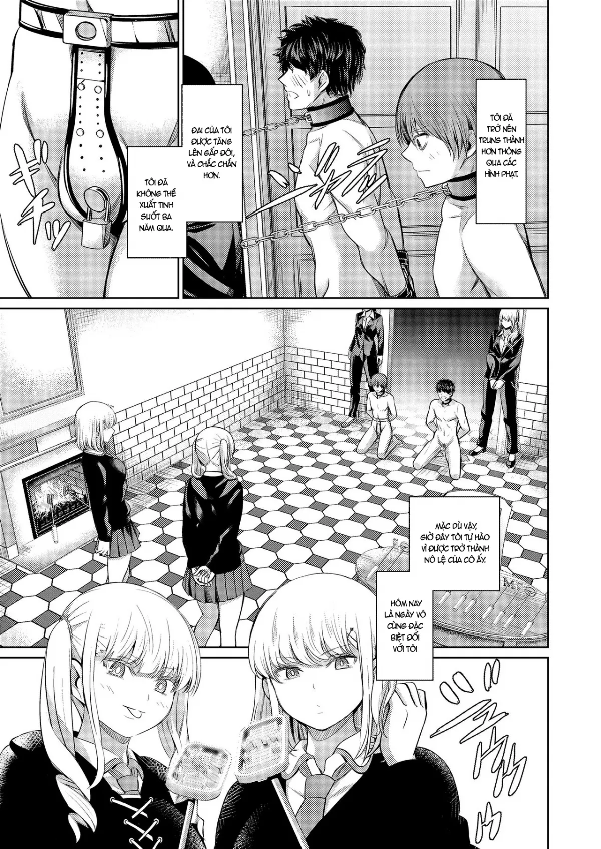HentaiVN.net - Ảnh 24 - Shihai No Gakusha - Chap 2.2: End