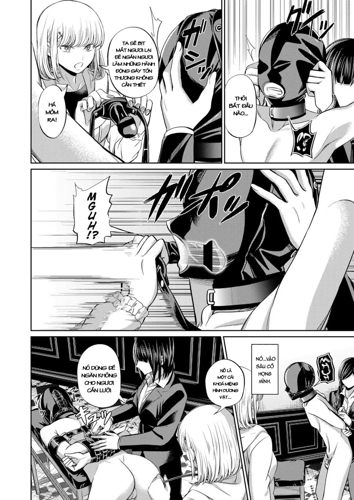 HentaiVN.net - Ảnh 3 - Shihai No Gakusha - Chap 2.2: End