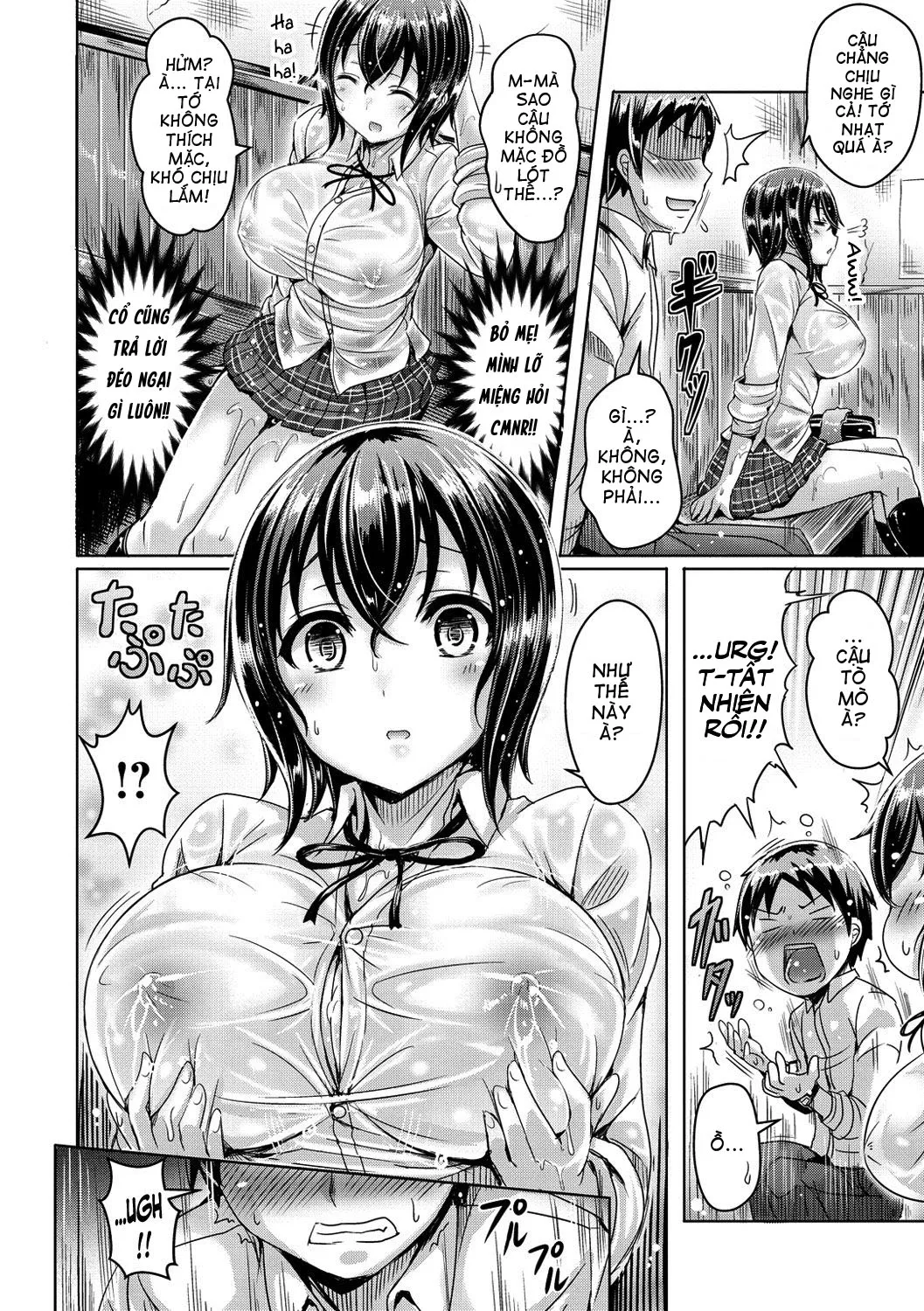 HentaiVN.net - Ảnh 11 - Chichi Koi! [Tình yêu oppai] - Chap 1