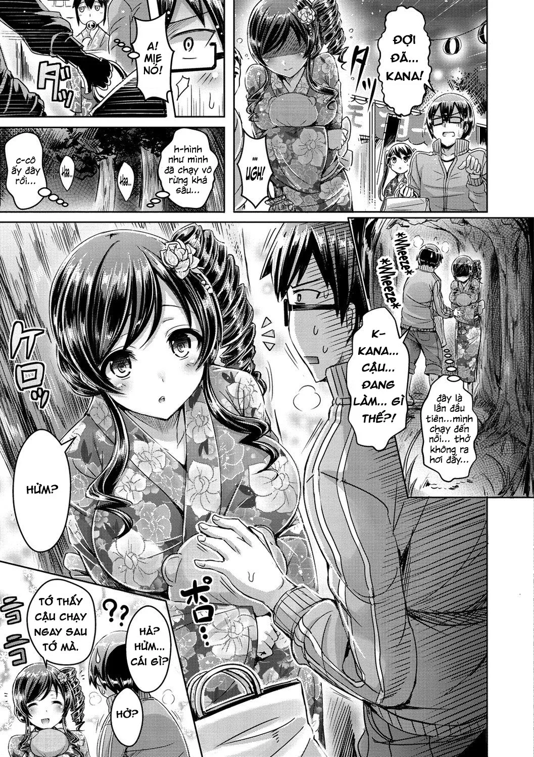 HentaiVN.net - Ảnh 5 - Chichi Koi! [Tình yêu oppai] - Chap 2
