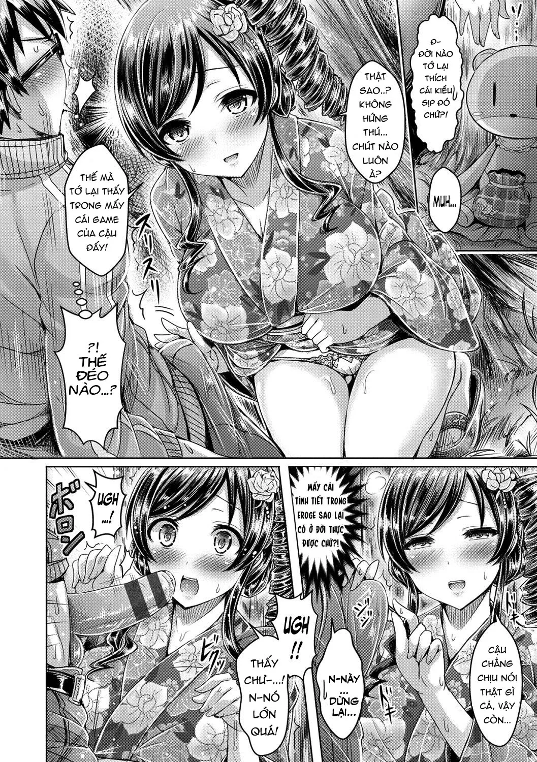 HentaiVN.net - Ảnh 8 - Chichi Koi! [Tình yêu oppai] - Chap 2