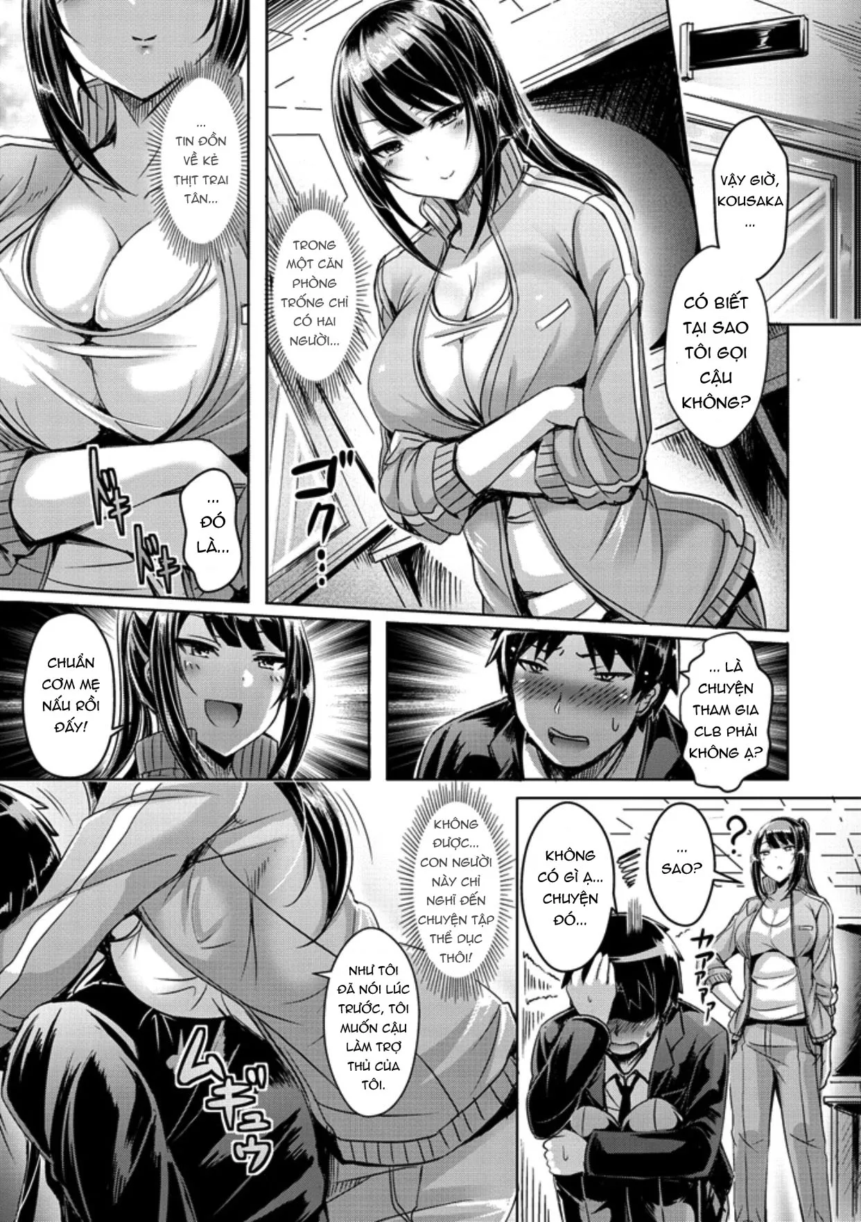 HentaiVN.net - Ảnh 5 - Chichi Koi! [Tình yêu oppai] - Chap 3