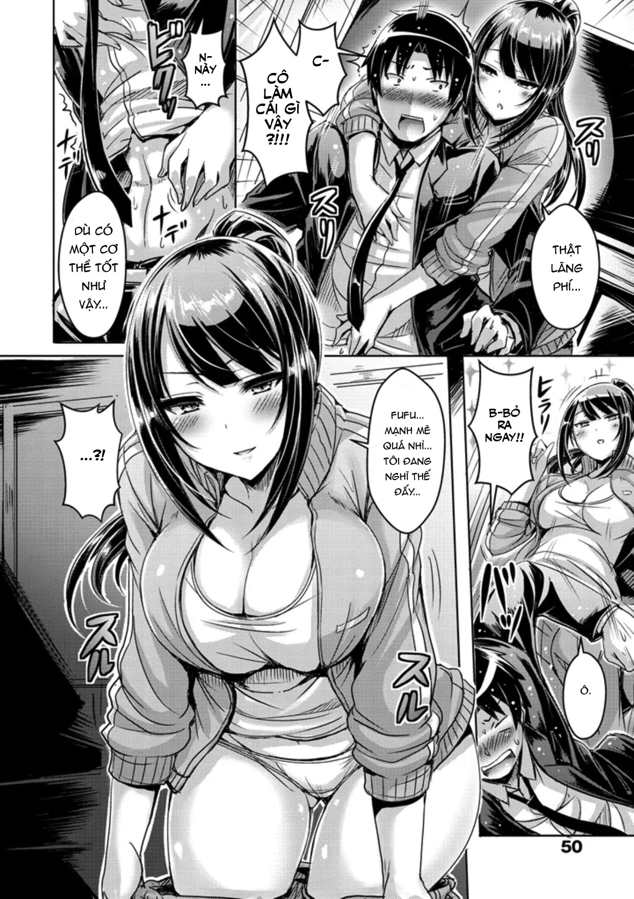 HentaiVN.net - Ảnh 6 - Chichi Koi! [Tình yêu oppai] - Chap 3