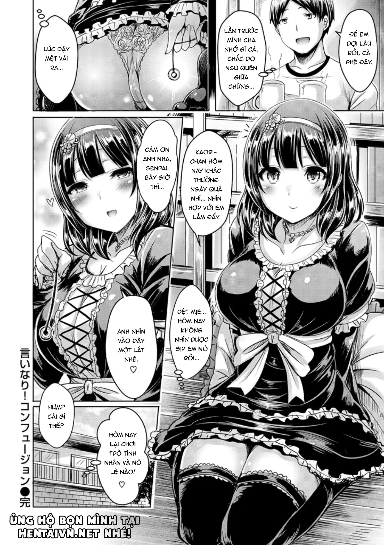 HentaiVN.net - Ảnh 20 - Chichi Koi! [Tình yêu oppai] - Chap 4