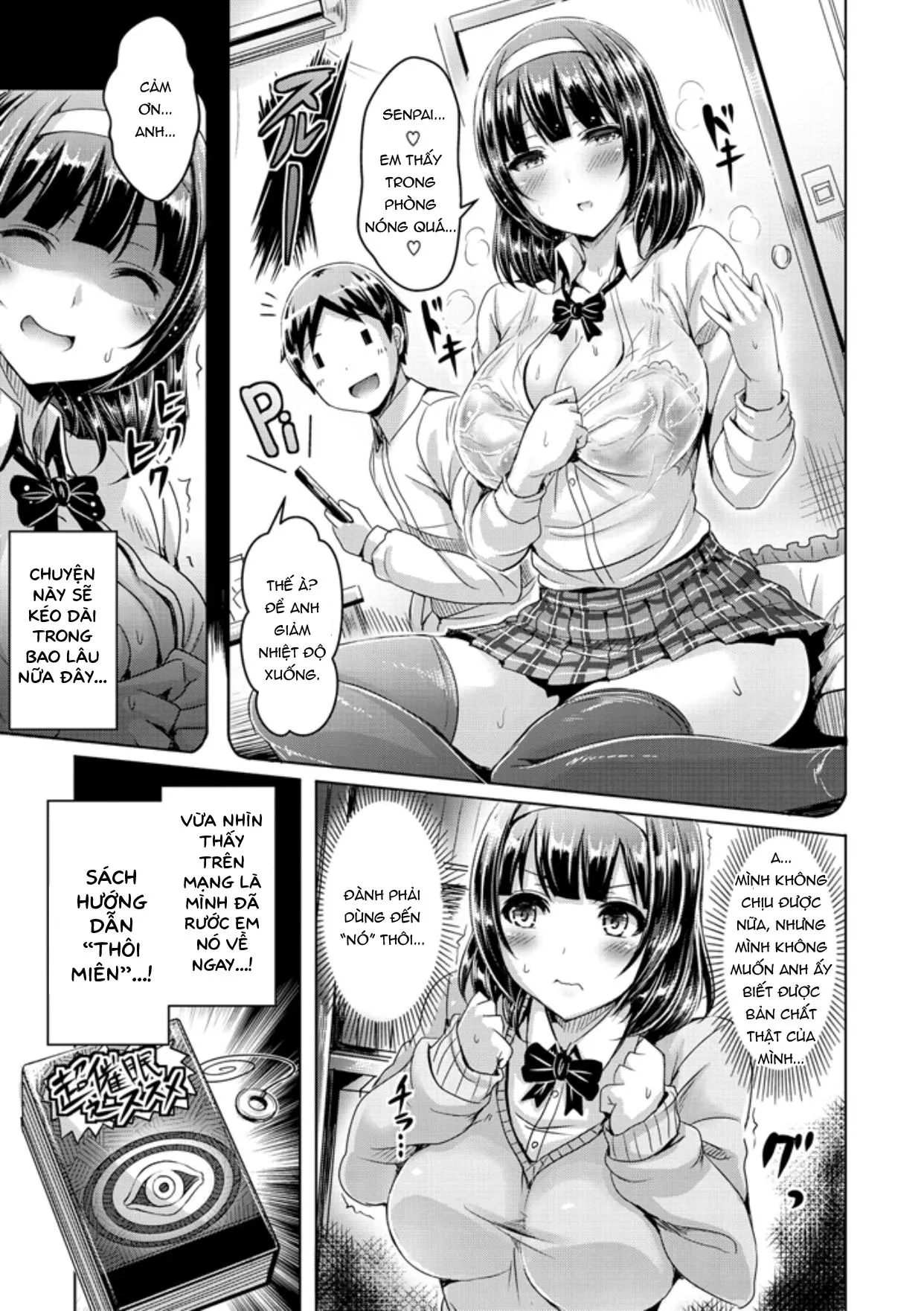 HentaiVN.net - Ảnh 3 - Chichi Koi! [Tình yêu oppai] - Chap 4