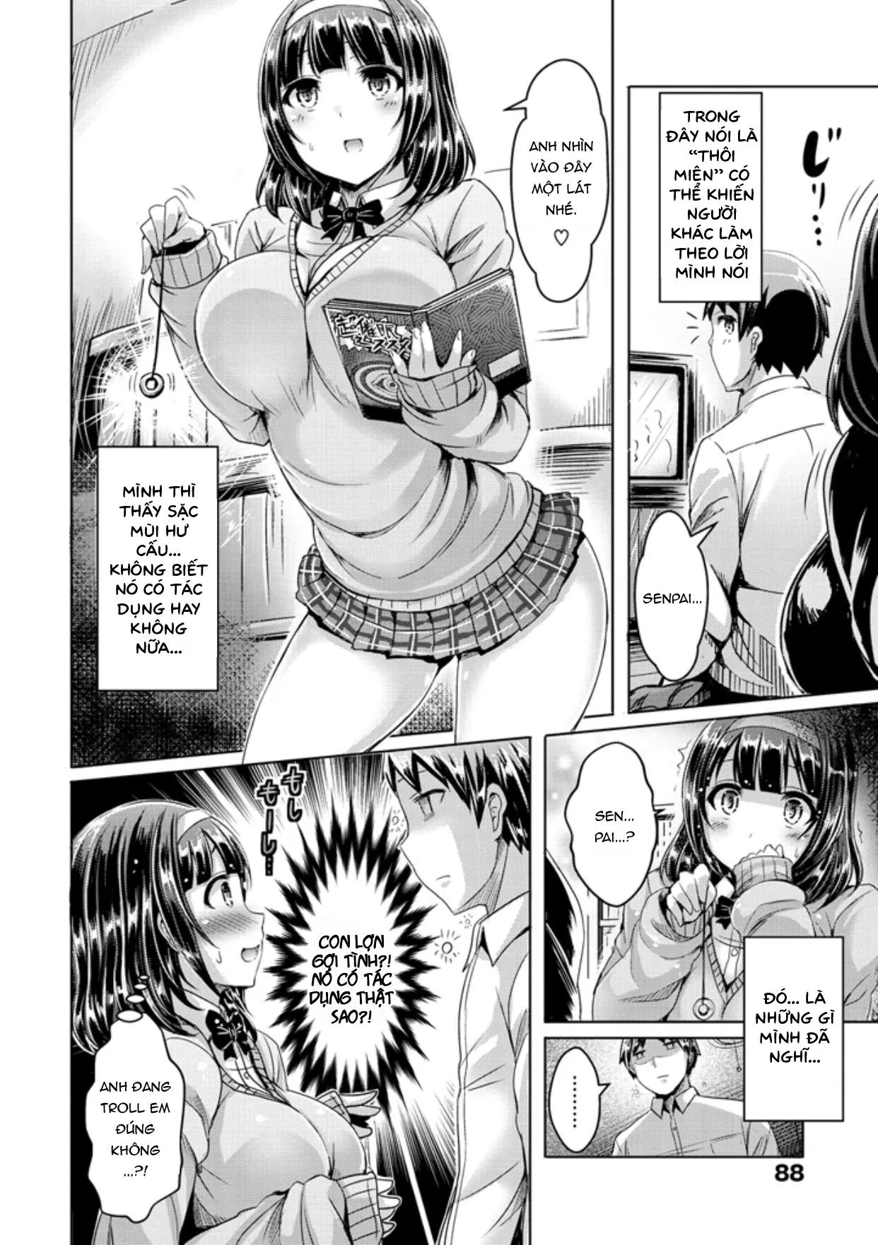 HentaiVN.net - Ảnh 4 - Chichi Koi! [Tình yêu oppai] - Chap 4