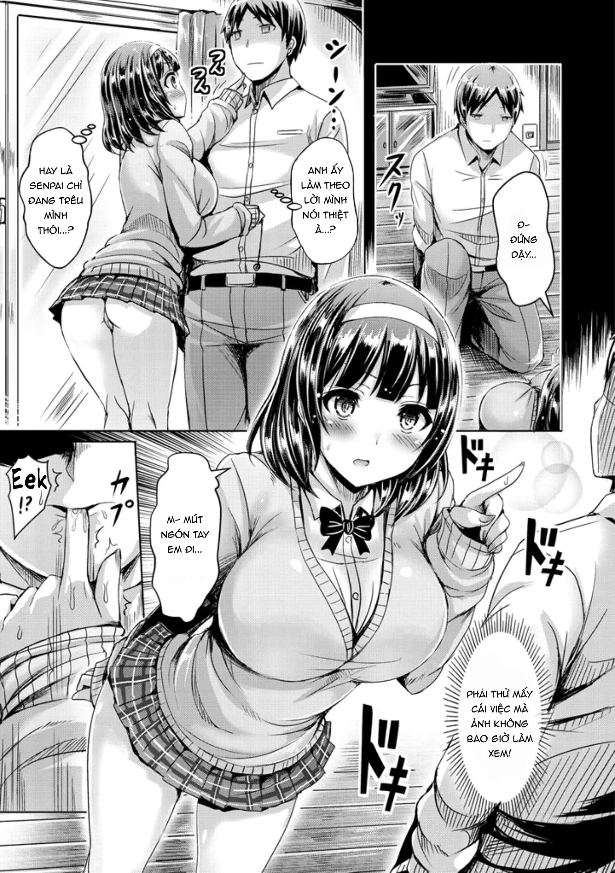 HentaiVN.net - Ảnh 5 - Chichi Koi! [Tình yêu oppai] - Chap 4
