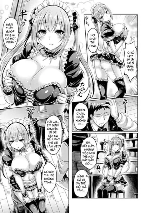 HentaiVN.net - Ảnh 3 - Chichi Koi! [Tình yêu oppai] - Chap 5
