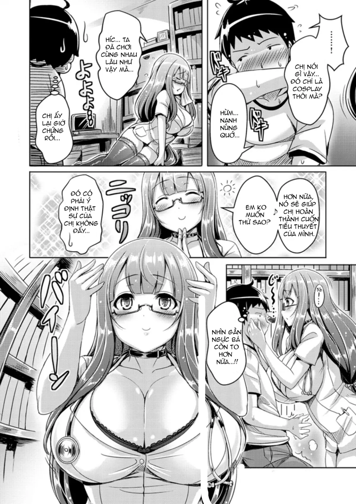 HentaiVN.net - Ảnh 6 - Chichi Koi! [Tình yêu oppai] - Chap 6 - END