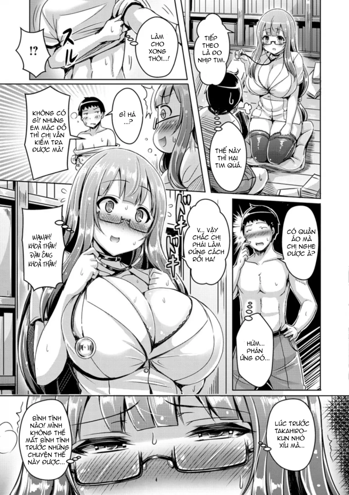 HentaiVN.net - Ảnh 7 - Chichi Koi! [Tình yêu oppai] - Chap 6 - END