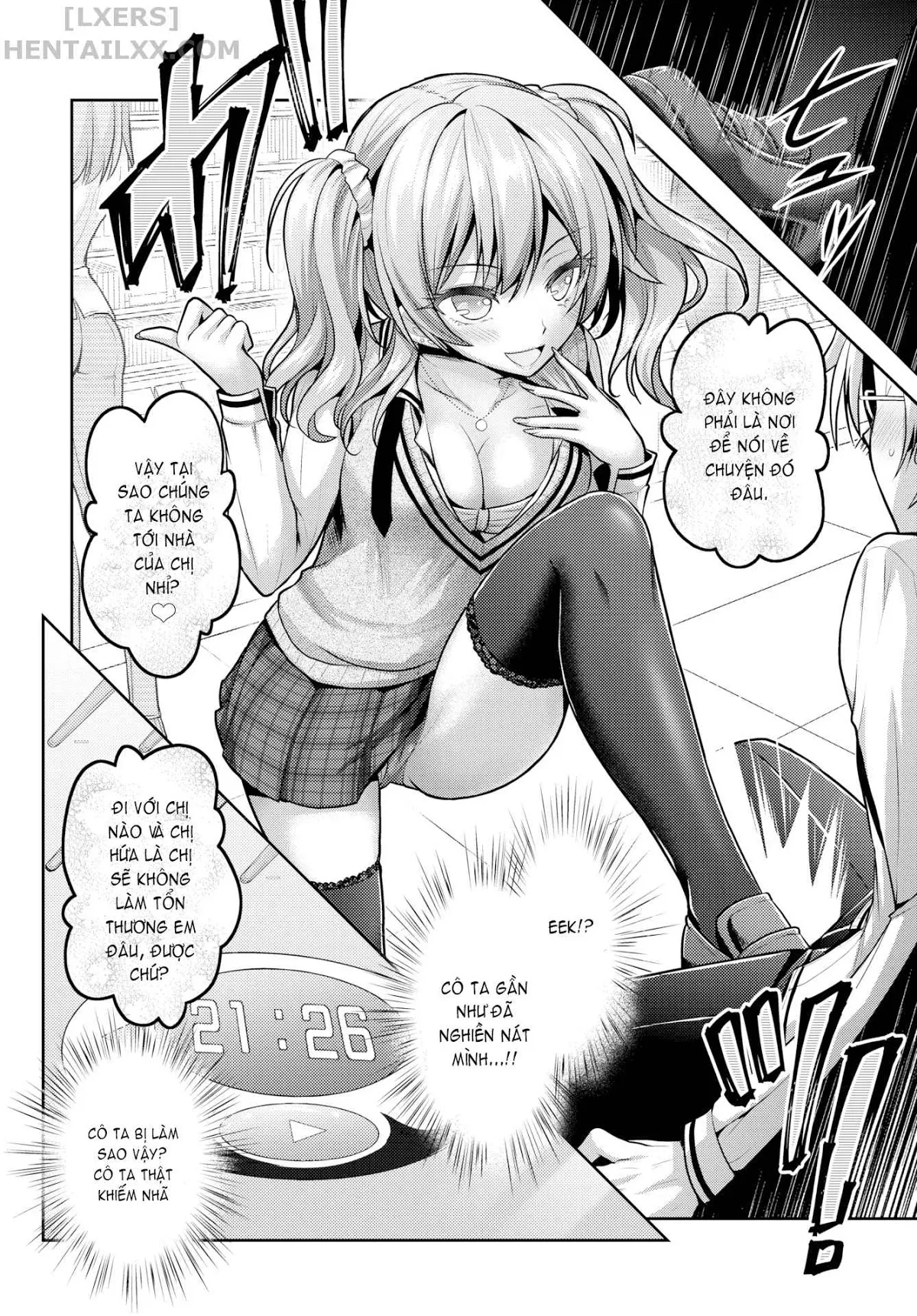 HentaiVN.net - Ảnh 14 - Eat Meat Girl (Trọn bộ) [Love-Colored Alternative; Romantic Etiquette for Dungeon Girls] - Chap 1: Love-Colored Alternative #1