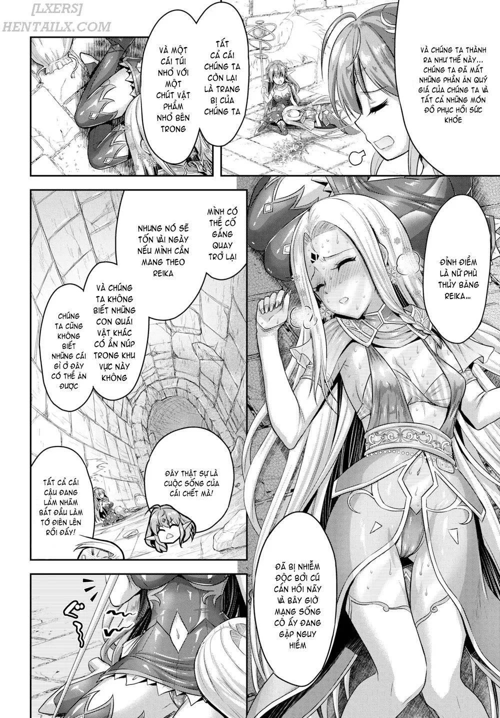 HentaiVN.net - Ảnh 5 - Eat Meat Girl (Trọn bộ) [Love-Colored Alternative; Romantic Etiquette for Dungeon Girls] - Chap 6: Romantic Etiquette for Dungeon Girls #1