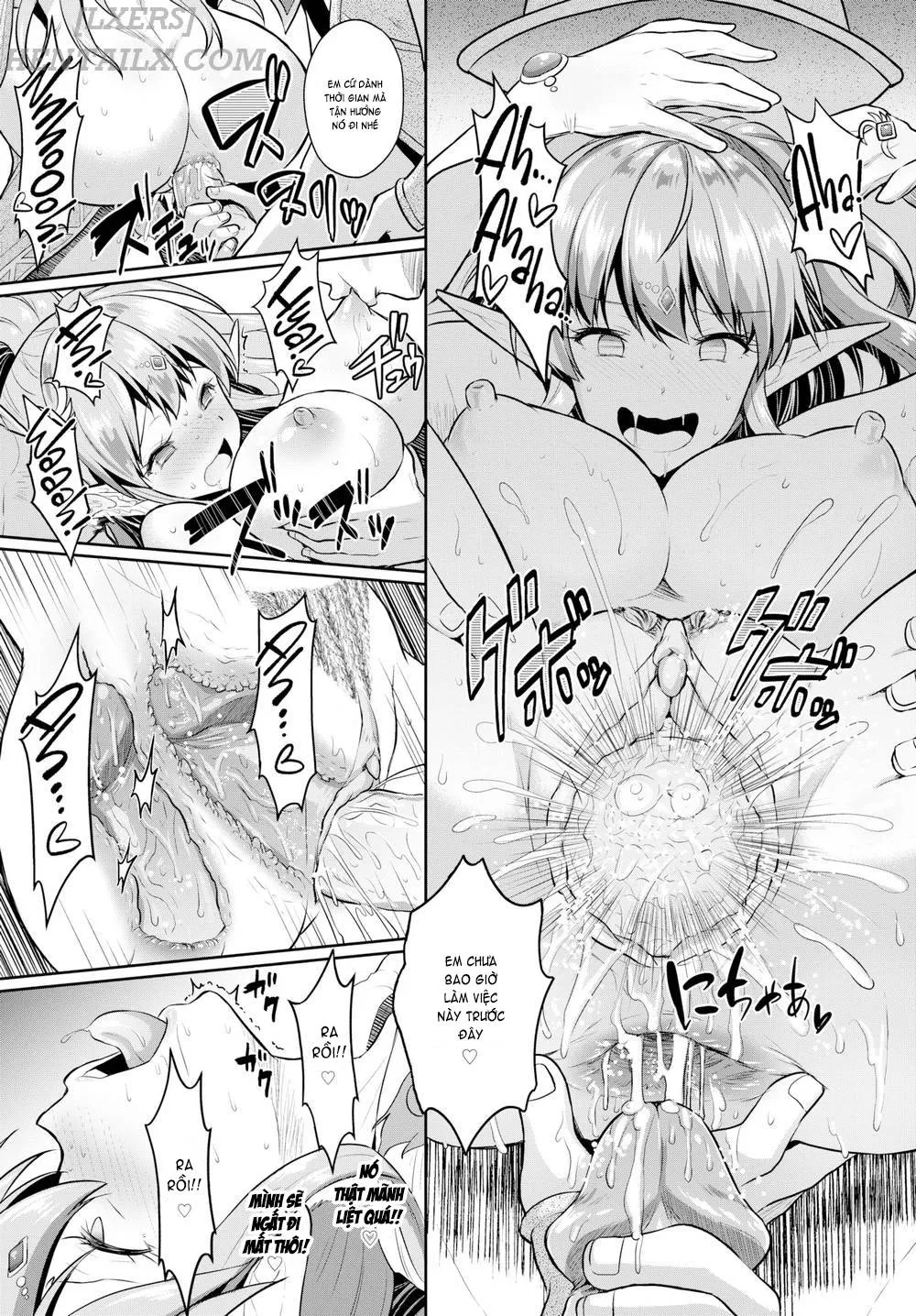 HentaiVN.net - Ảnh 14 - Eat Meat Girl (Trọn bộ) [Love-Colored Alternative; Romantic Etiquette for Dungeon Girls] - Chap 8: Romantic Etiquette for Dungeon Girls #3