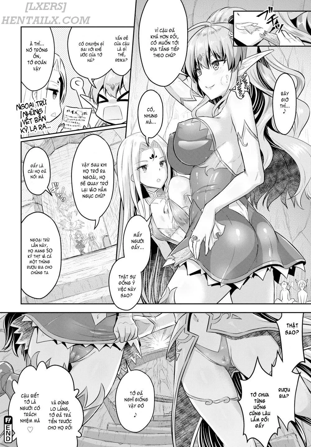 HentaiVN.net - Ảnh 21 - Eat Meat Girl (Trọn bộ) [Love-Colored Alternative; Romantic Etiquette for Dungeon Girls] - Chap 8: Romantic Etiquette for Dungeon Girls #3