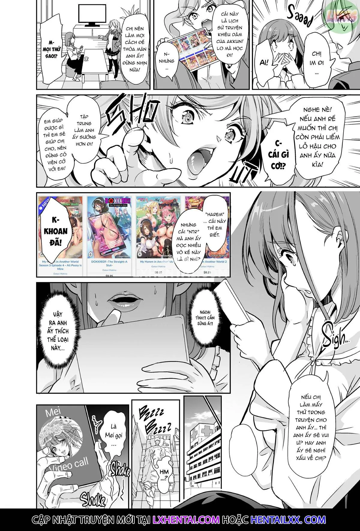 HentaiVN.net - Ảnh 8 - Tsuma no NG ga Nakunatte Iku [My Wife Started Experimenting] - Chap 1