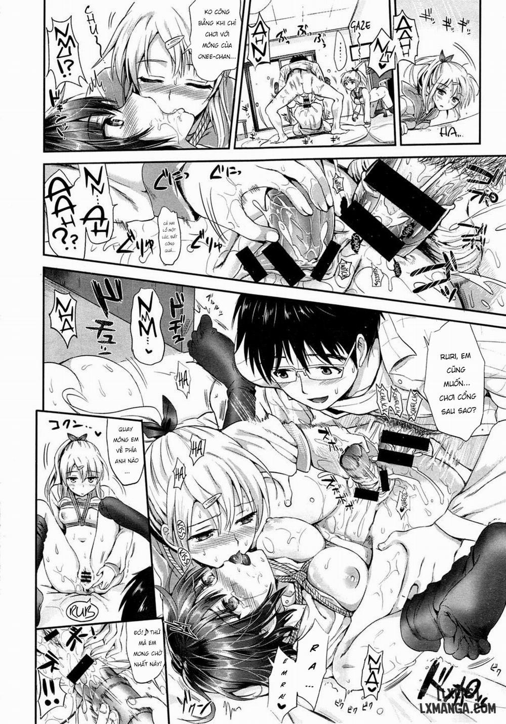 HentaiVN.net - Ảnh 25 - Devilish Sisters [Koakuma Shimai; Devillish Sisters] - Oneshot