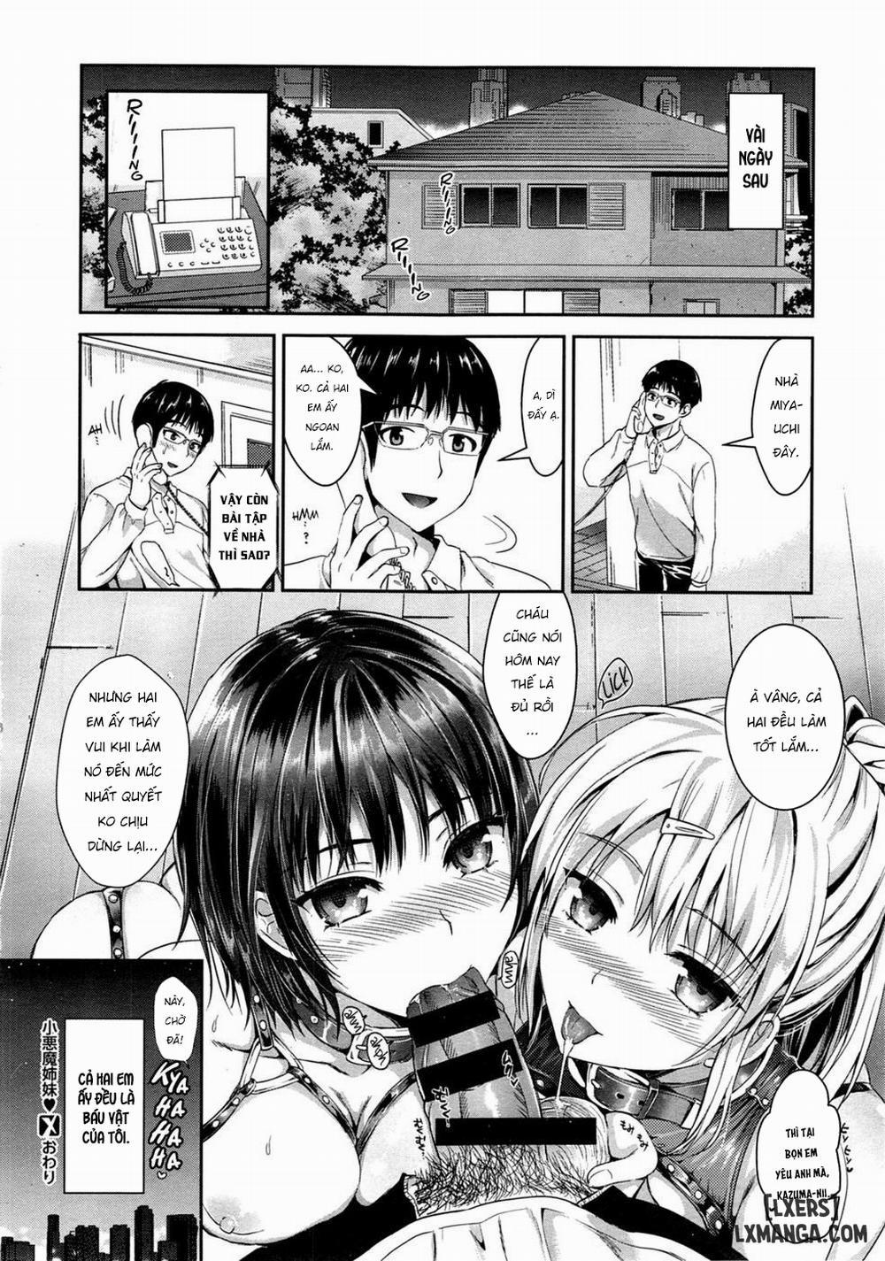 HentaiVN.net - Ảnh 29 - Devilish Sisters [Koakuma Shimai; Devillish Sisters] - Oneshot