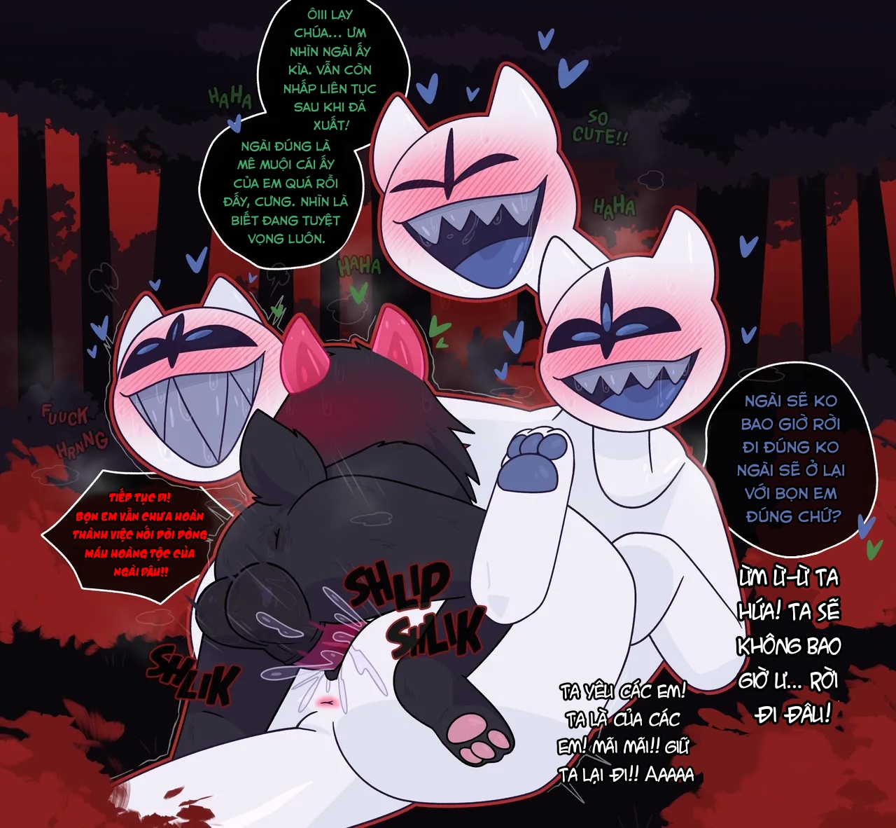 HentaiVN.net - Ảnh 11 - Ralsei x Clover - Oneshot