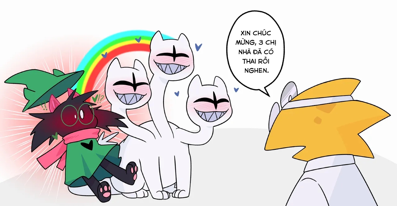 HentaiVN.net - Ảnh 17 - Ralsei x Clover - Oneshot