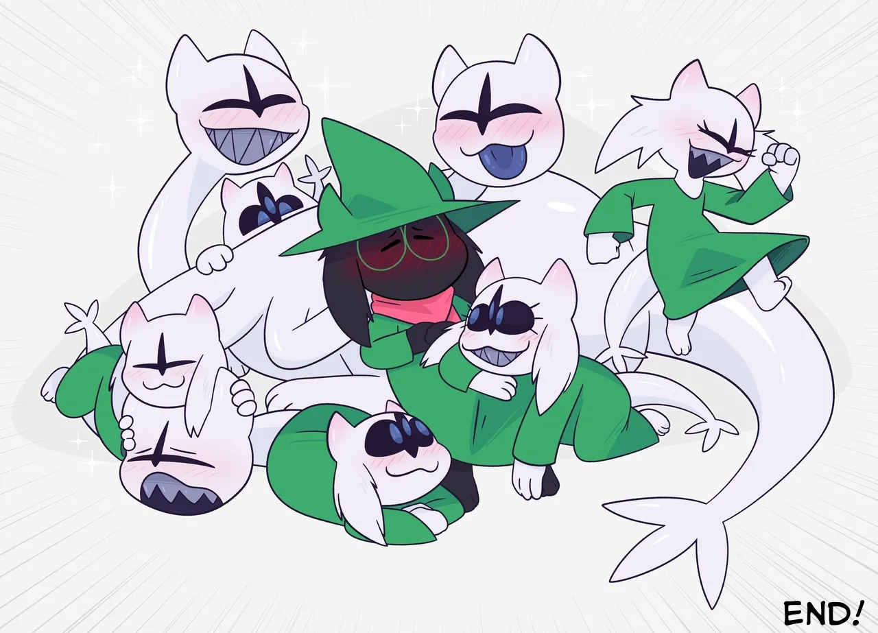 HentaiVN.net - Ảnh 18 - Ralsei x Clover - Oneshot