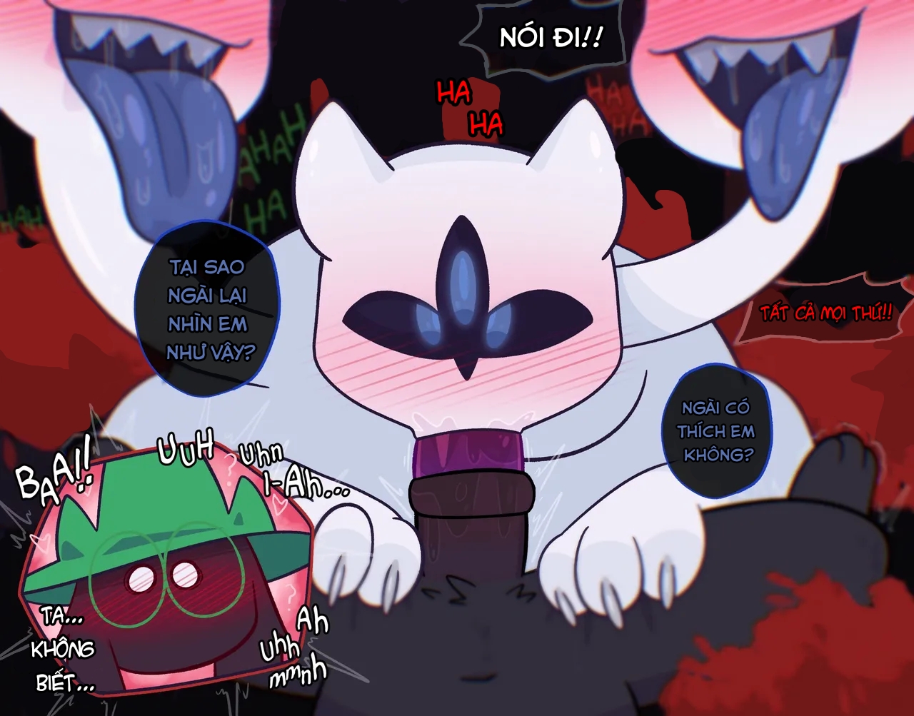HentaiVN.net - Ảnh 5 - Ralsei x Clover - Oneshot
