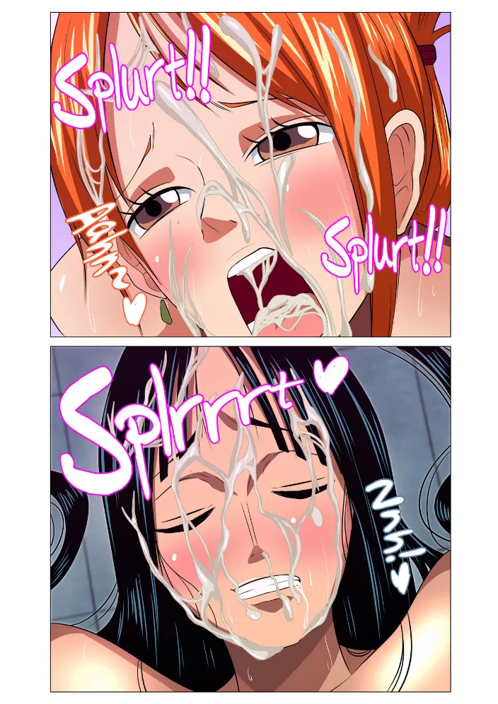 HentaiVN.net - Ảnh 16 - Onna Kaizoku ga Himitsu no Settai - Nami và Robin sa đọa quá .