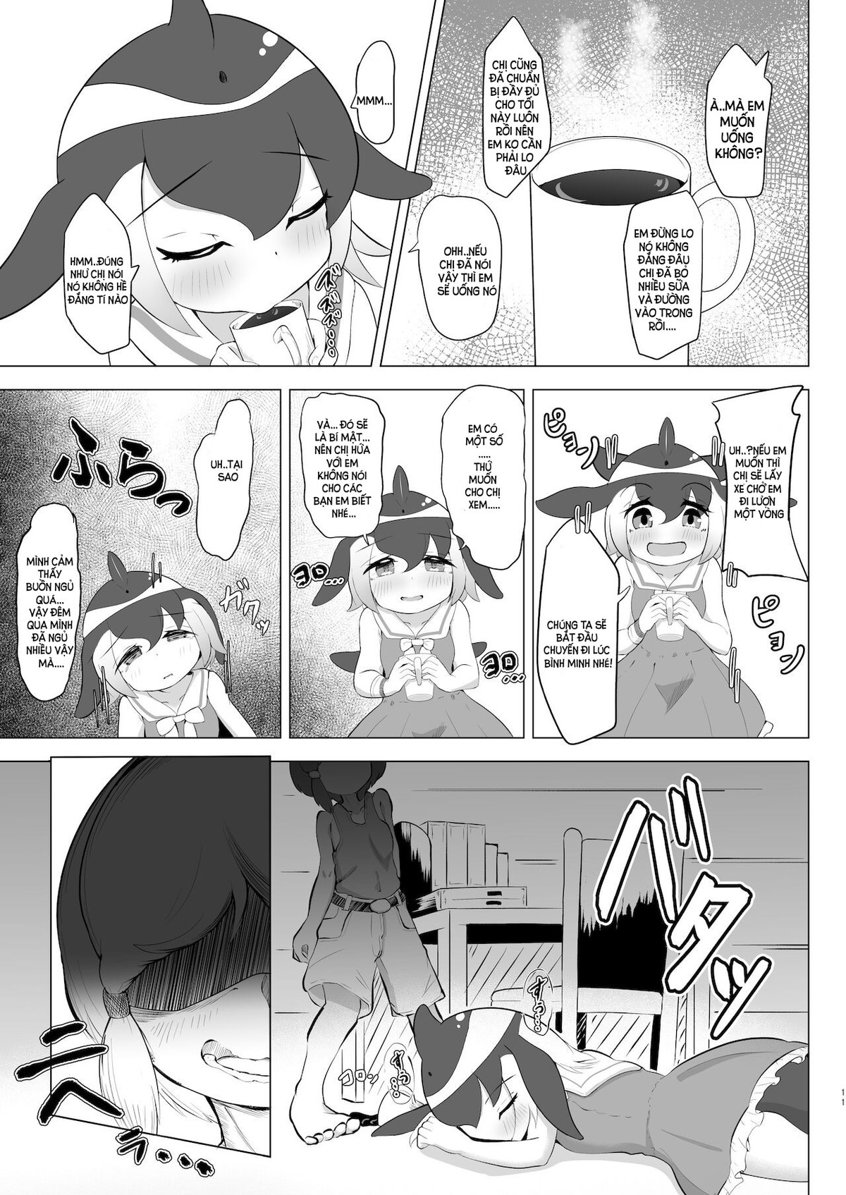 HentaiVN.net - Ảnh 10 - Mairuka To Asobo Hardcore (Futa) - Oneshot