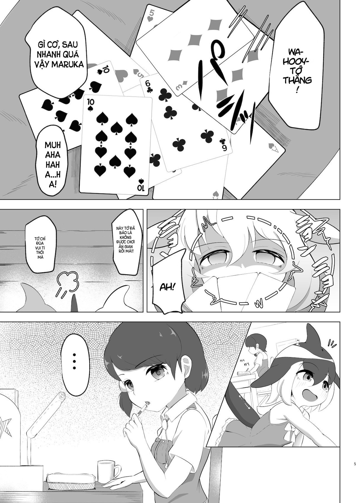 HentaiVN.net - Ảnh 4 - Mairuka To Asobo Hardcore (Futa) - Oneshot