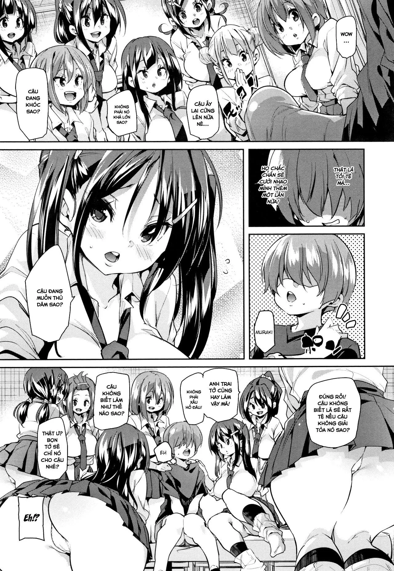 HentaiVN.net - Ảnh 13 - TƯƠI MẨY! Mấy cái lỗ mềm mịn kia thật dâm đãng [Panpan Yawaraka Ecchi ana ; Smack Smack Soft Lewd Hole] - Chap 0+1