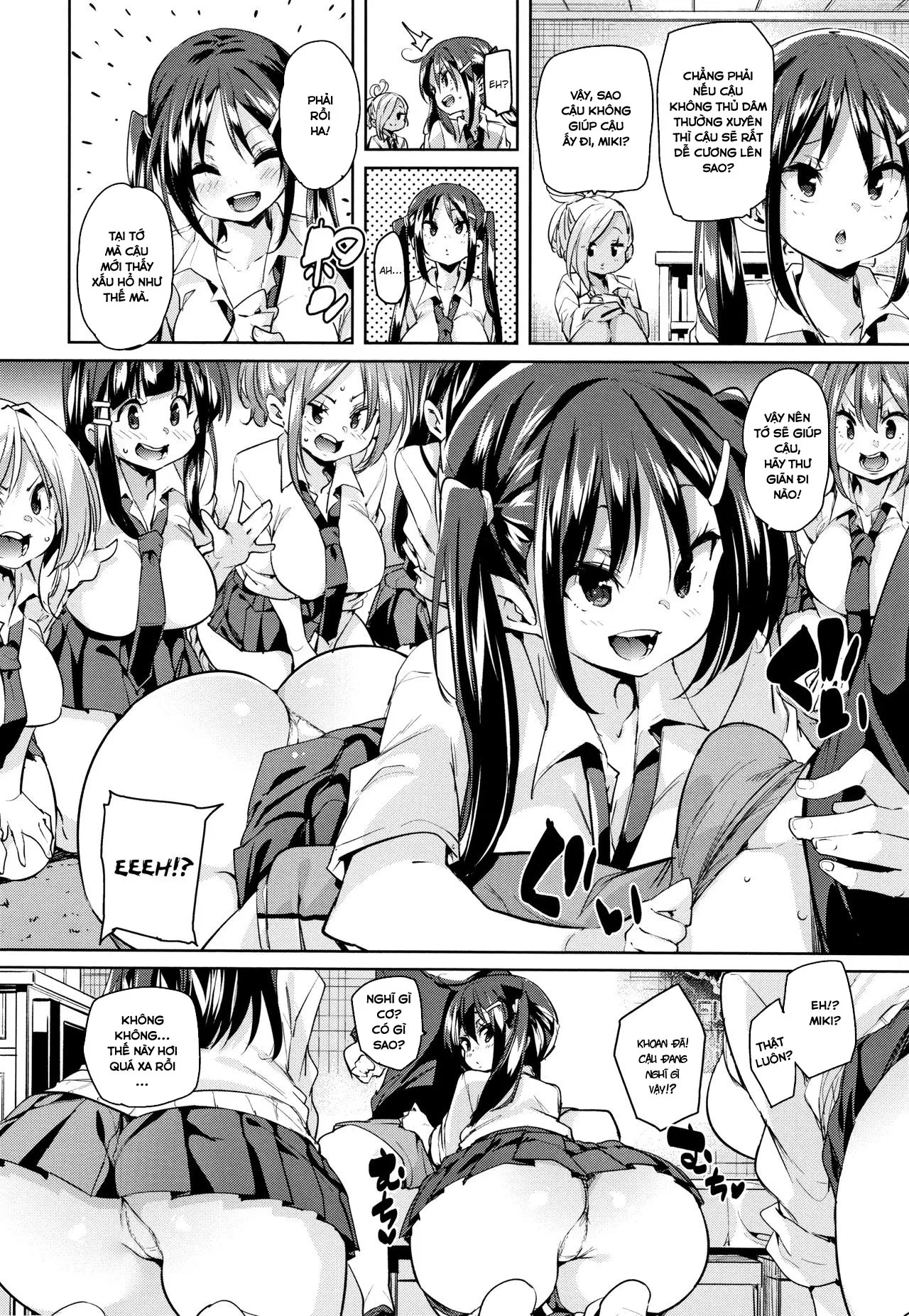 HentaiVN.net - Ảnh 14 - TƯƠI MẨY! Mấy cái lỗ mềm mịn kia thật dâm đãng [Panpan Yawaraka Ecchi ana ; Smack Smack Soft Lewd Hole] - Chap 0+1
