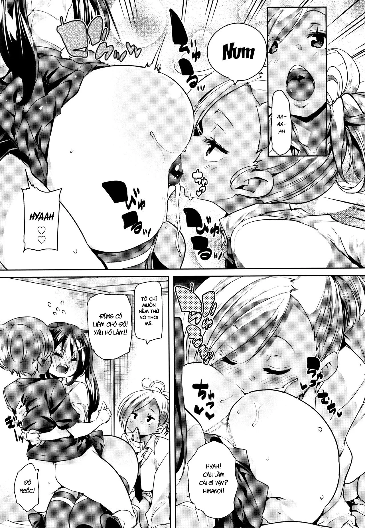 HentaiVN.net - Ảnh 19 - TƯƠI MẨY! Mấy cái lỗ mềm mịn kia thật dâm đãng [Panpan Yawaraka Ecchi ana ; Smack Smack Soft Lewd Hole] - Chap 0+1
