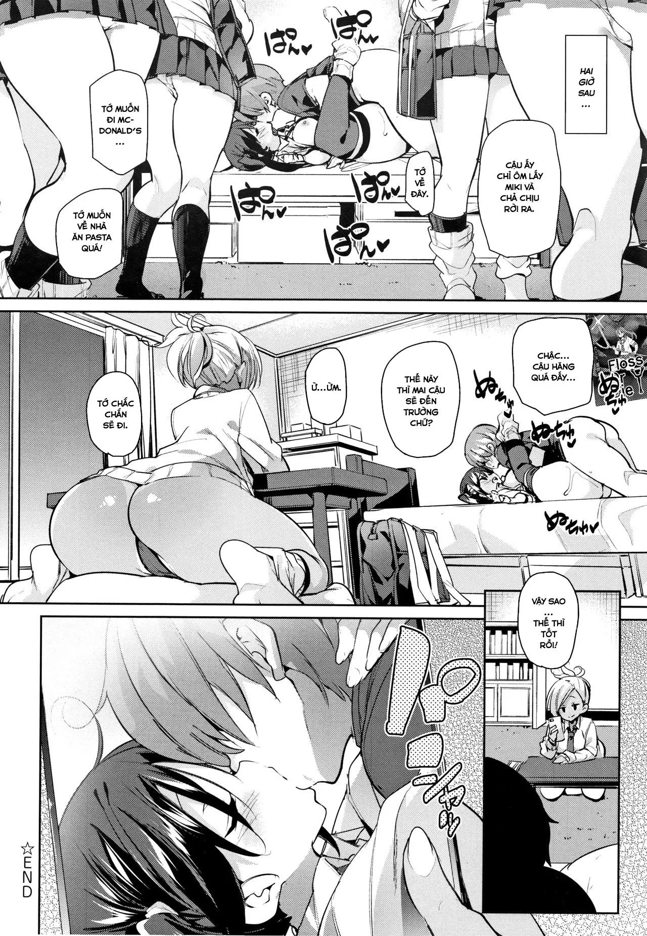 HentaiVN.net - Ảnh 34 - TƯƠI MẨY! Mấy cái lỗ mềm mịn kia thật dâm đãng [Panpan Yawaraka Ecchi ana ; Smack Smack Soft Lewd Hole] - Chap 0+1