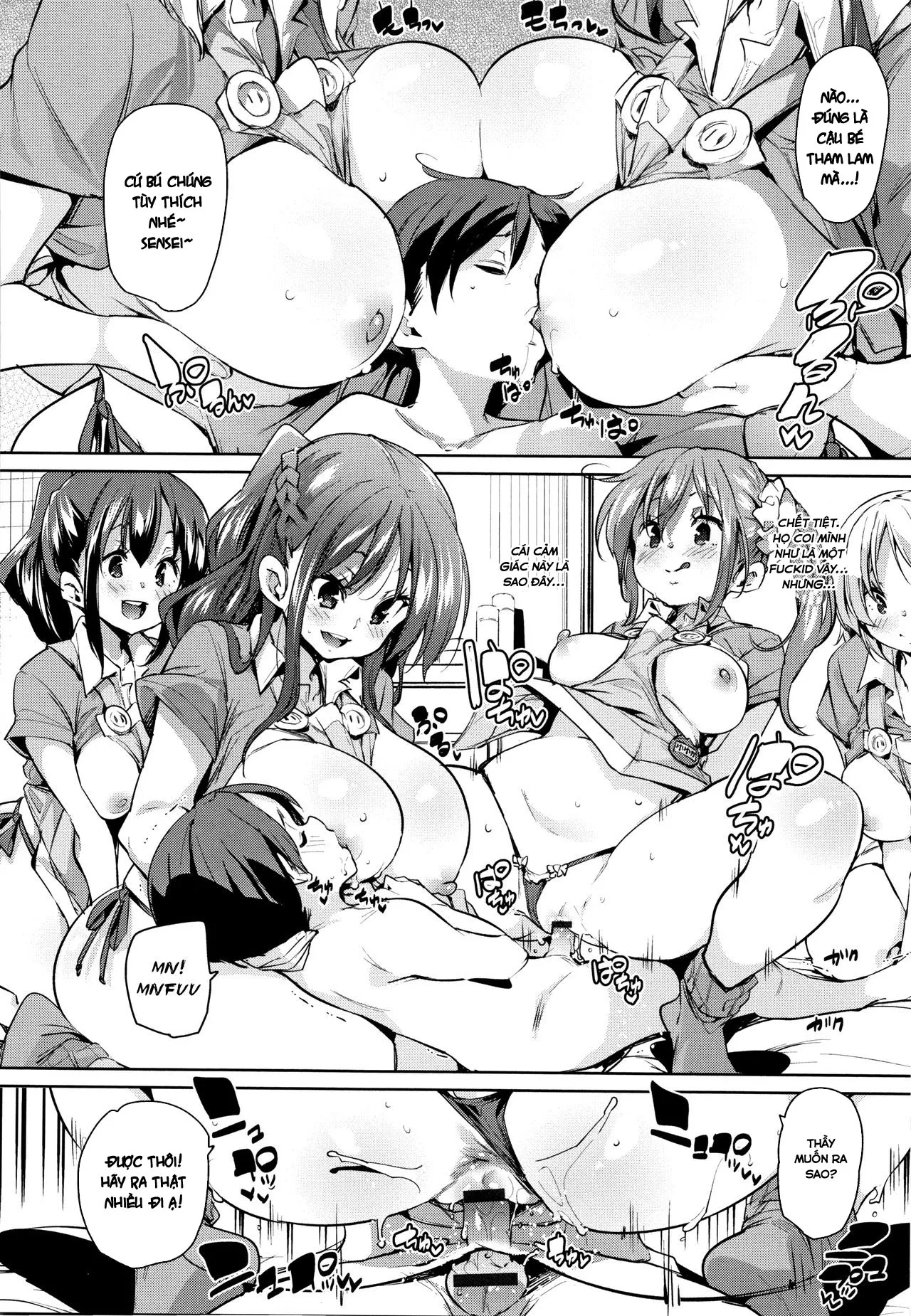 HentaiVN.net - Ảnh 16 - TƯƠI MẨY! Mấy cái lỗ mềm mịn kia thật dâm đãng [Panpan Yawaraka Ecchi ana ; Smack Smack Soft Lewd Hole] - Chap 2