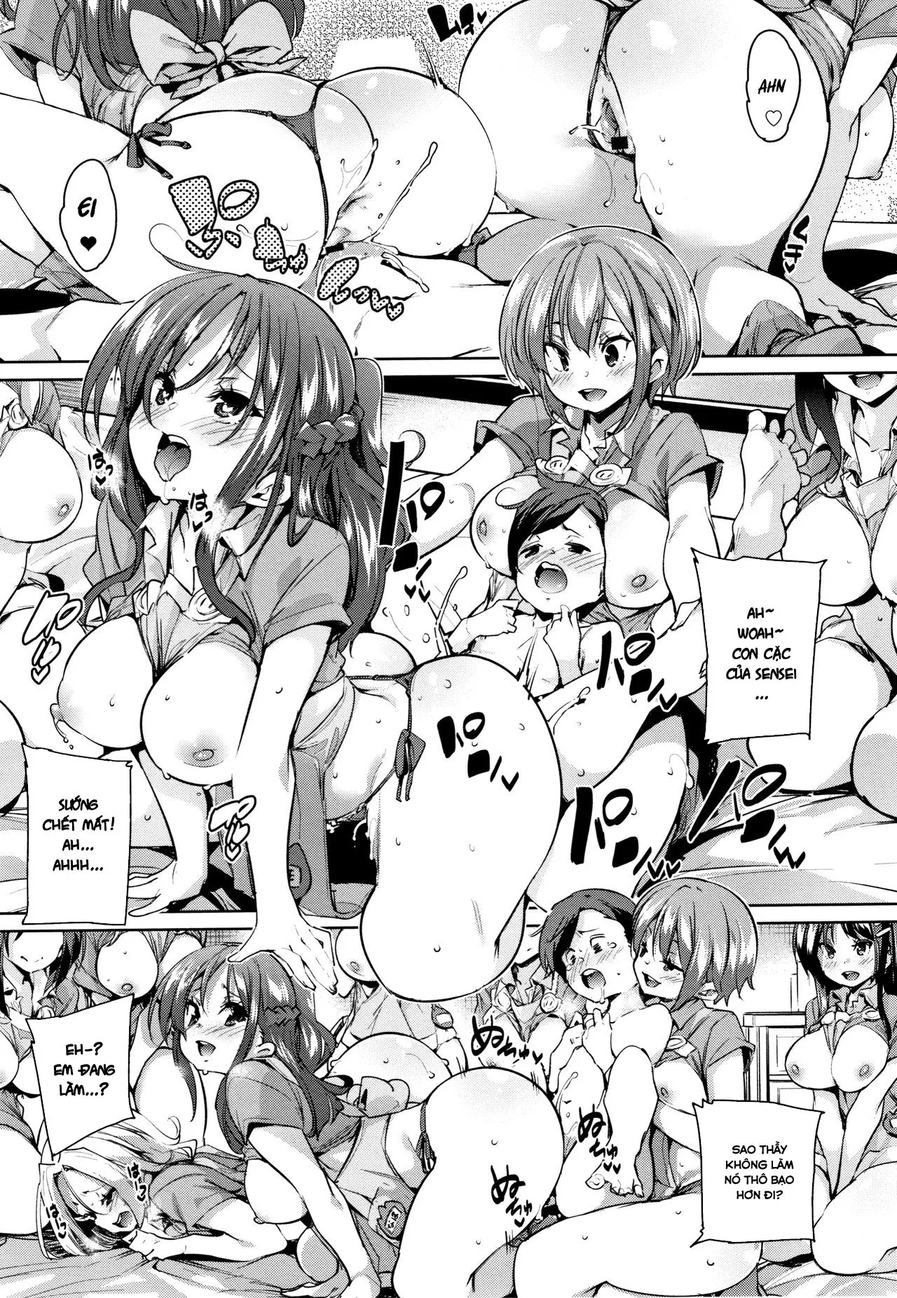 HentaiVN.net - Ảnh 19 - TƯƠI MẨY! Mấy cái lỗ mềm mịn kia thật dâm đãng [Panpan Yawaraka Ecchi ana ; Smack Smack Soft Lewd Hole] - Chap 2