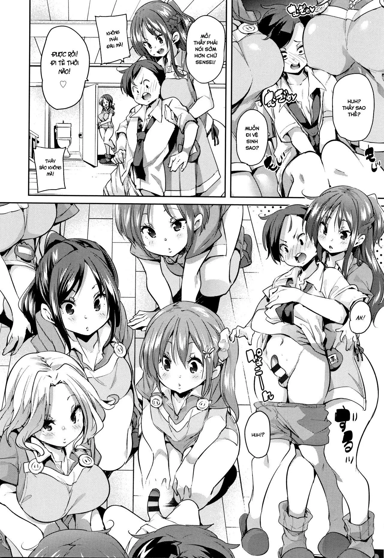 HentaiVN.net - Ảnh 8 - TƯƠI MẨY! Mấy cái lỗ mềm mịn kia thật dâm đãng [Panpan Yawaraka Ecchi ana ; Smack Smack Soft Lewd Hole] - Chap 2