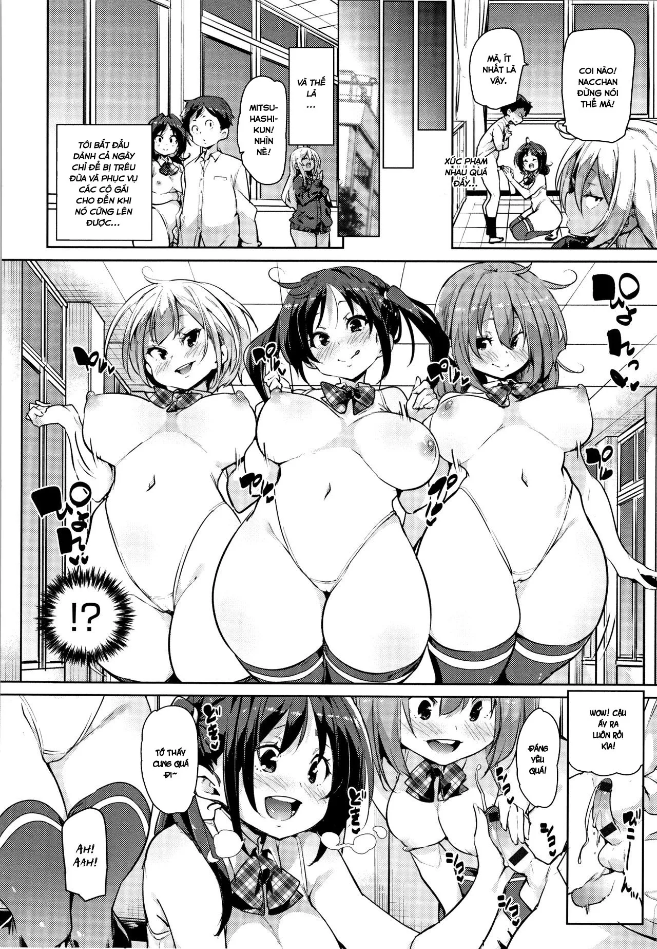HentaiVN.net - Ảnh 10 - TƯƠI MẨY! Mấy cái lỗ mềm mịn kia thật dâm đãng [Panpan Yawaraka Ecchi ana ; Smack Smack Soft Lewd Hole] - Chap 4