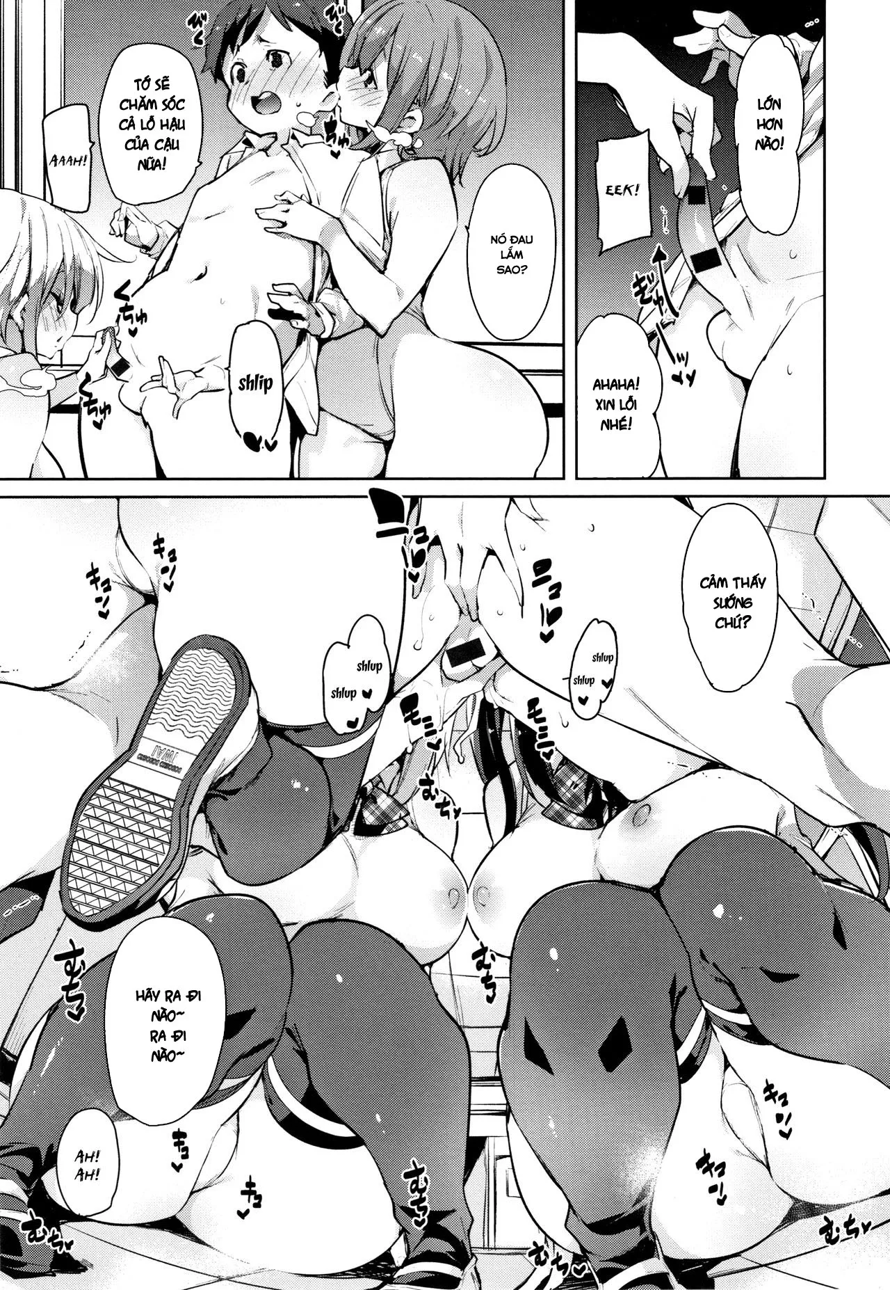 HentaiVN.net - Ảnh 11 - TƯƠI MẨY! Mấy cái lỗ mềm mịn kia thật dâm đãng [Panpan Yawaraka Ecchi ana ; Smack Smack Soft Lewd Hole] - Chap 4