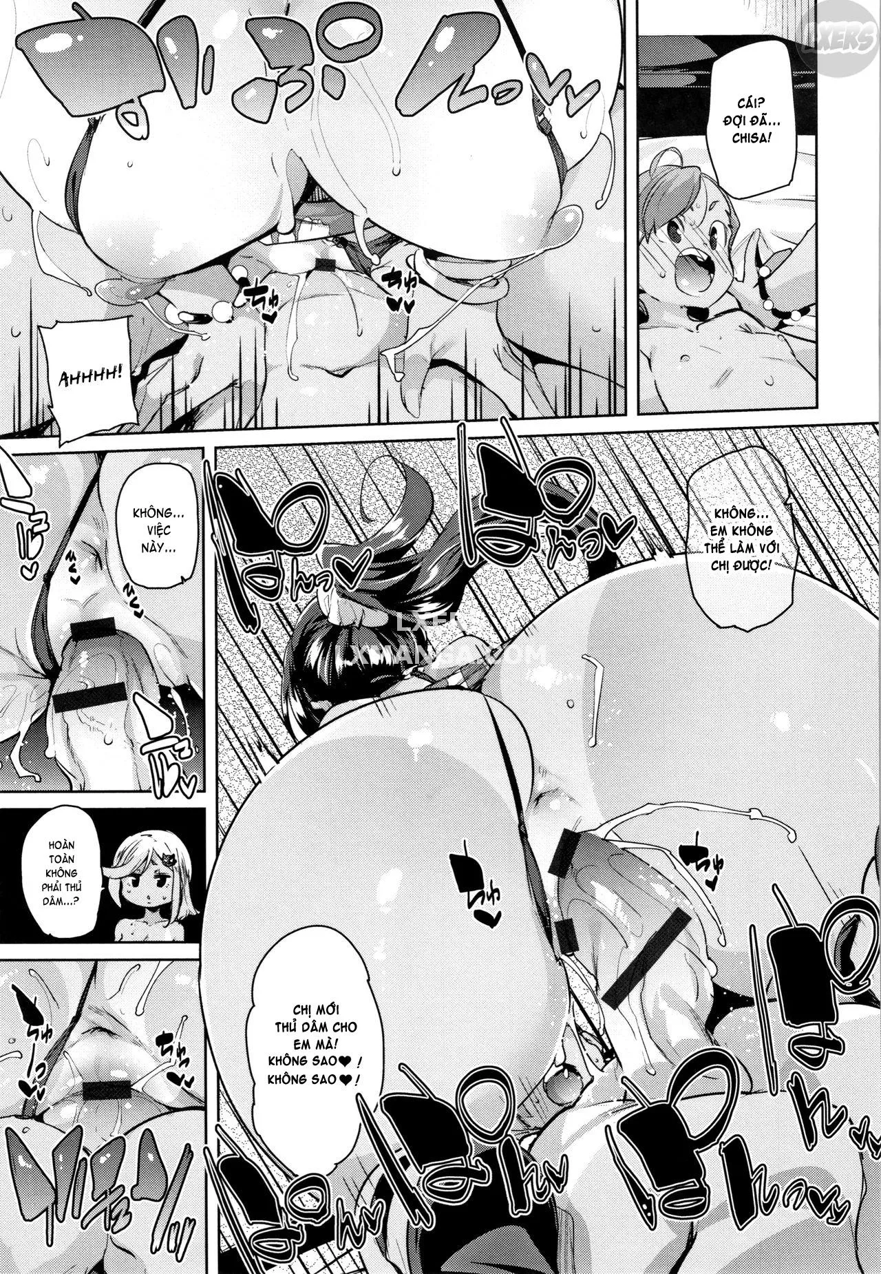 HentaiVN.net - Ảnh 14 - TƯƠI MẨY! Mấy cái lỗ mềm mịn kia thật dâm đãng [Panpan Yawaraka Ecchi ana ; Smack Smack Soft Lewd Hole] - Chap 8