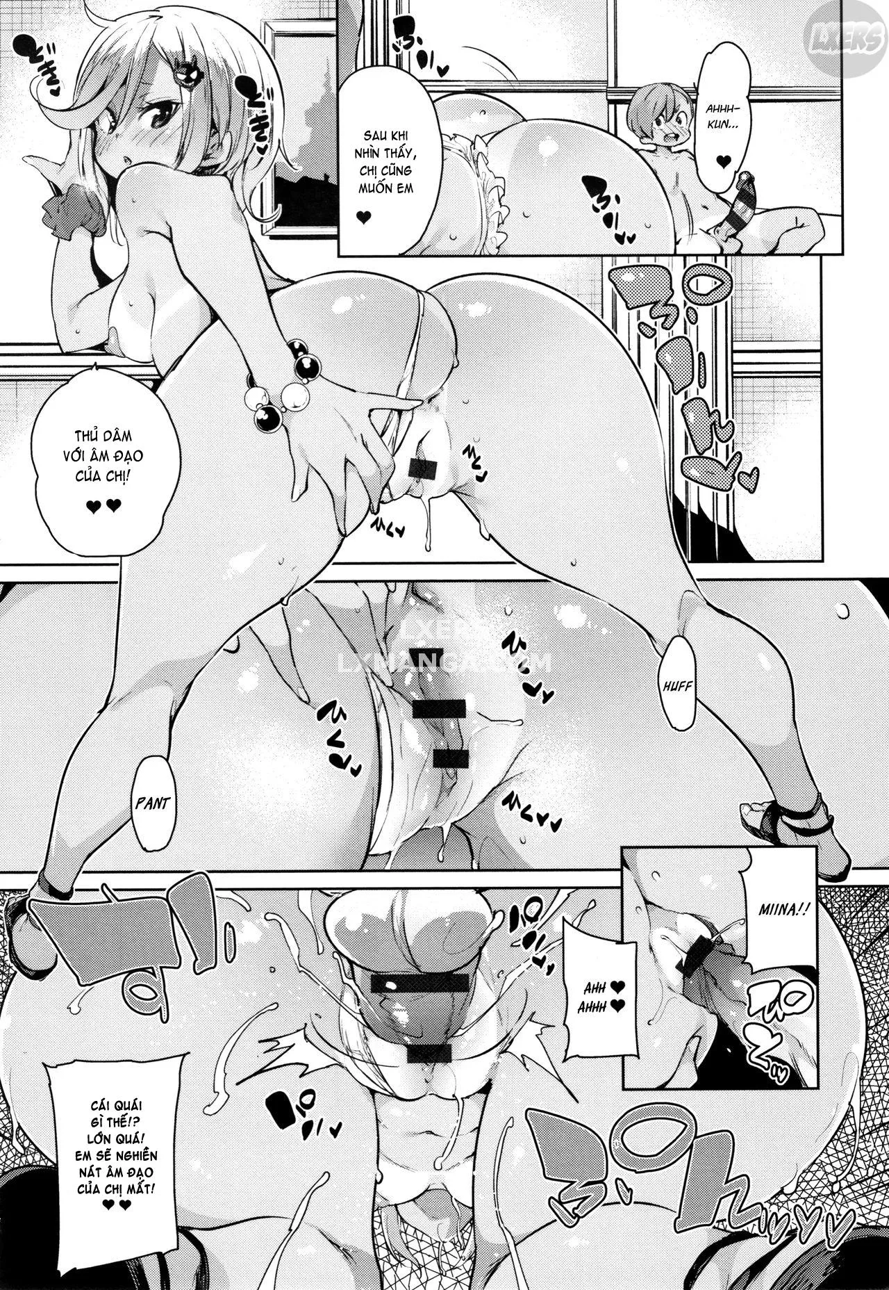 HentaiVN.net - Ảnh 18 - TƯƠI MẨY! Mấy cái lỗ mềm mịn kia thật dâm đãng [Panpan Yawaraka Ecchi ana ; Smack Smack Soft Lewd Hole] - Chap 8