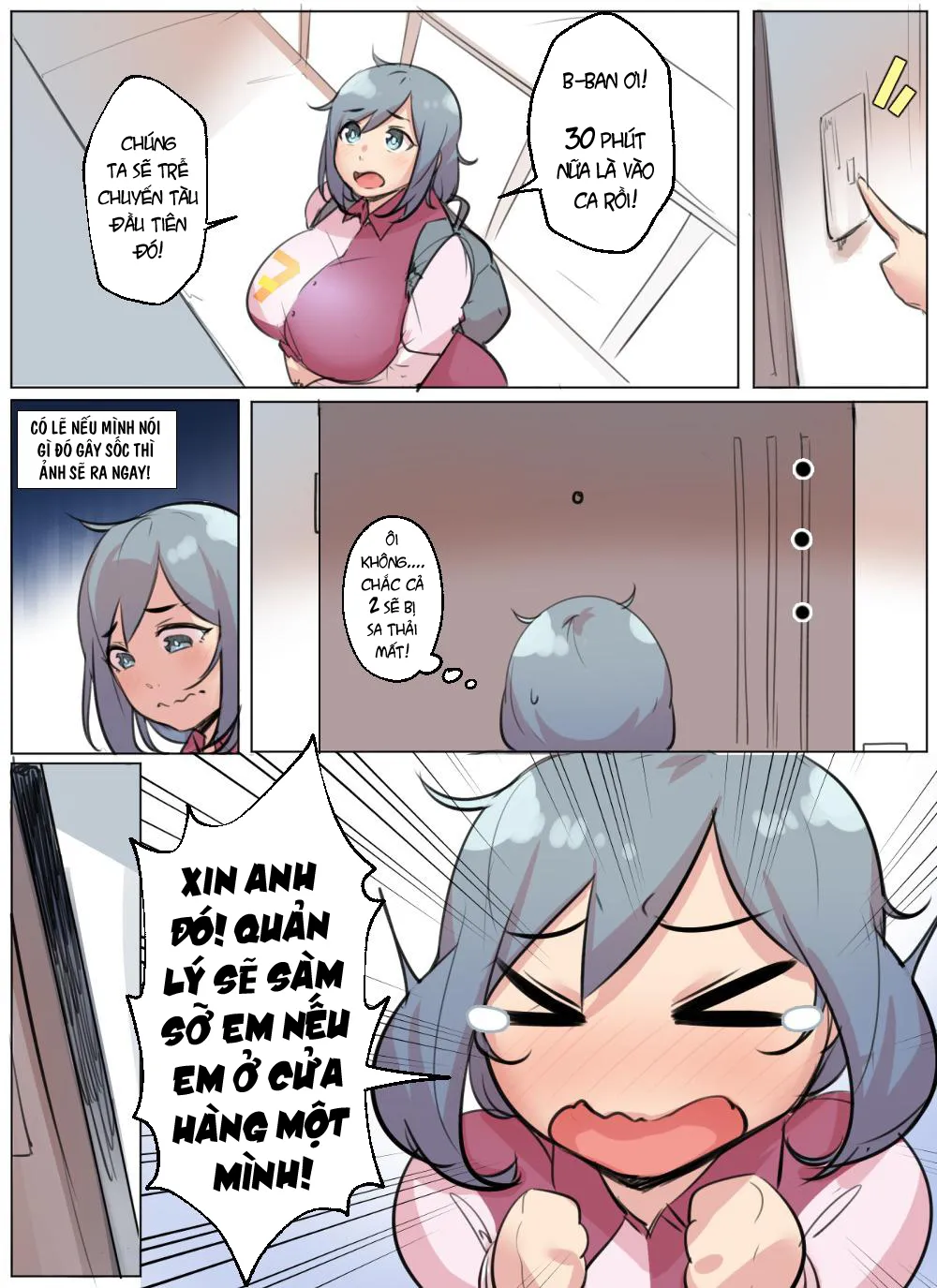 HentaiVN.net - Ảnh 10 - Natsu-CHENGE!! + Practice Comic + Natsumi x Ban - (´・ω・｀) [Natsu-CHENGE!!; Practice Comic; Natsumi x Ban - (´・ω・｀)] - Oneshot